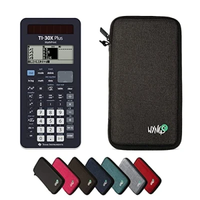 Obrázek CALCUSO úsporný balíček tmavě šedý s kapesní kalkulačkou TI 30X Plus Mathprint