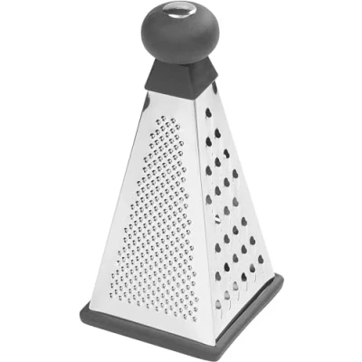 Obrázek Tala Pyramidenreibe aus Edelstahl, 4 seitige Handreibe zum Schneiden, Reiben, Zester und Zerkleinern von Käse, Gemüse anderen Lebensmitteln, mit Griff rutschfester Unterseite