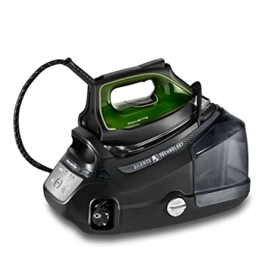 Obrázek Rowenta DG9248 Silence Steam Pro 2800 W extra parní ráz: 620 g/min objem nádrže: 1300 ml černá/zelená