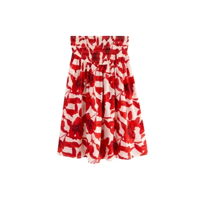 Obrázek Lindex Áčková sukně, Ženy, Velikost: 48/50, Dark red