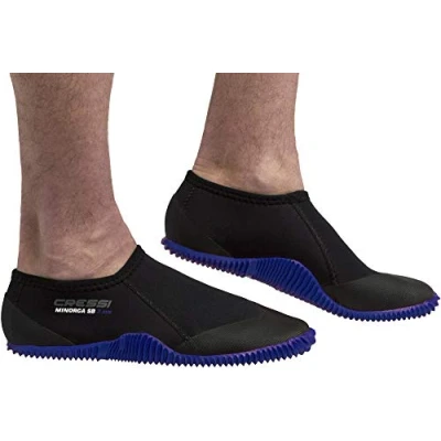 Obrázek Cressi Minorca Shorty Boots 3 mm krátké holínky s dvojitou podšívkou, neopren pro potápění a vodní aktivity, unisex dospělí