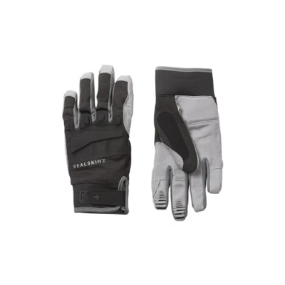 Obrázek Sealskinz Unisex Wasserdichter Allwetter Handschuh für Mountainbiking Schwarz/Grau, L