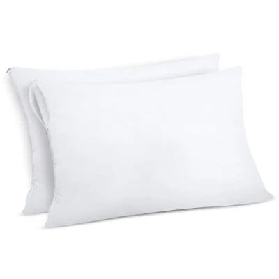 Obrázek Utopia Bedding Vodotěsný povlak na polštář 40 x 80 cm (sada 2 ks) se zipem, chránič polštářů, certifikovaný podle Öko Tex