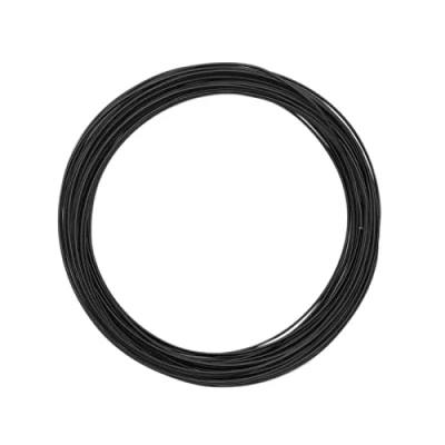 Obrázek Vaessen Creative hliníkový drát, 1 mm x 10 m, drát pro kutily, dekorační floristický šperk metrů ohebný na šperky černý, 100 0,1