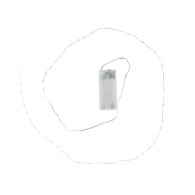 Obrázek Ideen mit Herz LED drátový světelný řetěz 1,5 cm vzdálenost světla extra malá žárovek teplá bílá provoz na baterie vč. funkce časovače (60 délka kabelu 120 cm)