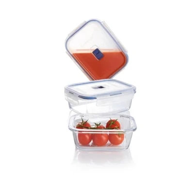 Obrázek Luminarc, Série PURE BOX Active, obdélníkové dózy na zásoby, 3 různé velikosti