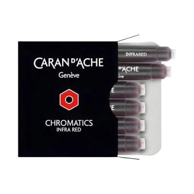 Obrázek Caran d&#039;Ache 8021.070 Tintenpatrone Infra Red 6 Stück
