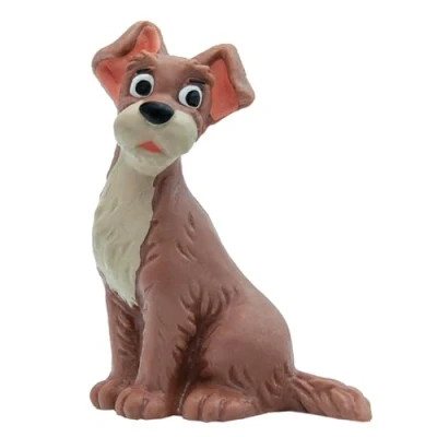 Obrázek Bullyland 12446 Figurka na hraní Strolch z Walt Disney Susi a Strolch, cca 5,6 cm, věrná do detailu, ideální jako malý dárek pro děti od 3 let