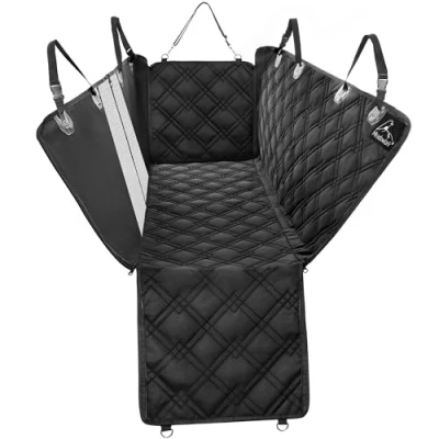 Obrázek Meadowlark® Deka pro psy do auta Zadní sedadla Vodotěsná &amp; kompletní kryt Síťové okénko chrání před