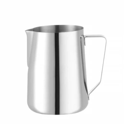 Obrázek HENDI Víceúčelová konvice, vhodná do myčky nádobí, konvička na mléko, konvice smetanu, 1,5 l, ø 112 x (V)161 mm, ušlechtilá ocel 18/10