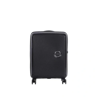 Obrázek American Tourister Soundbox příruční zavazadlo Spinner S možností rozšíření, černá (Bass Black)., (55 cm 41 L)