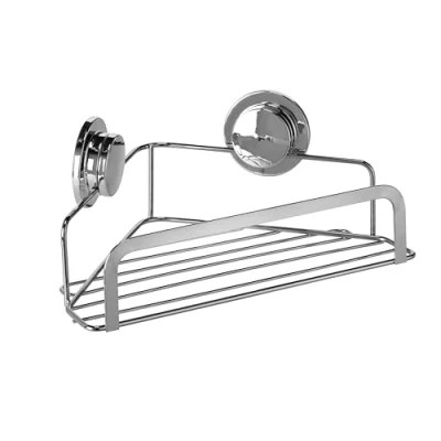 Obrázek Croydex Stick N Lock Duschkorb, selbstklebend, rostfrei, 2 Stück
