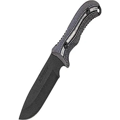 Obrázek Schrade SCHF36M Outdoorový nůž Délka čepele: 13,34 cm rukojeť: Micarta Frontier Fixed Blade, Steel, vícebarevný