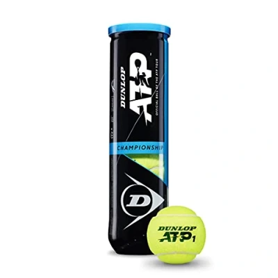 Obrázek Dunlop Tenisový míček ATP Championship pro písek, tvrdé hřiště a trávník (dóza 1 x 4 ks)