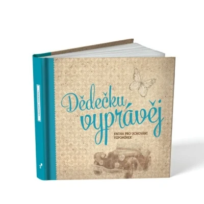 Obrázek Dědečku, vyprávěj kniha pro zaznamenání vzpomínek