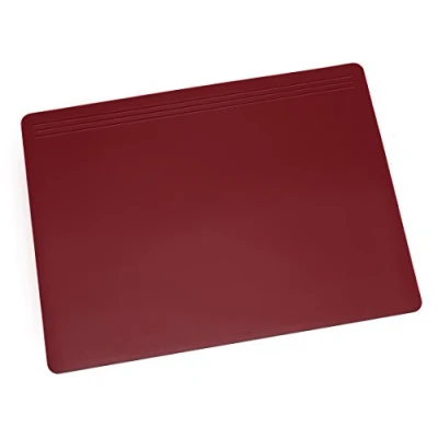 Obrázek Läufer 32604 Matton podložka na psací stůl 40 x 60 cm, červená, protiskluzová psaní pro obzvlášť vysoký komfort psaní, elegantní příslušenství stůl, sametová spodní strana