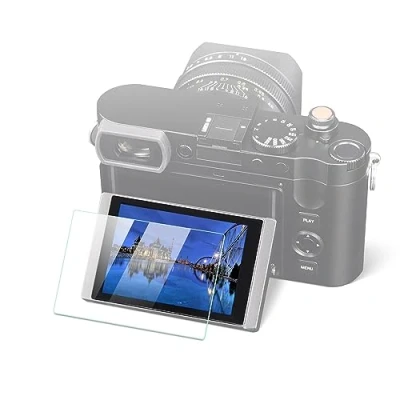 Obrázek JJC Ultradünner LCD Displayschutz aus optischem Glas für Leica Q3, Q3 43 Vollbild Digitalkamera