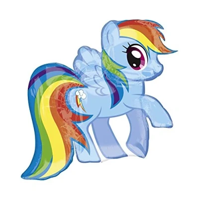 Obrázek Child My Little Pony Supershape Foil Balloon