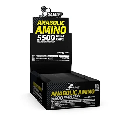 Obrázek Olimp Sport Nutrition Anabolic Amino 5500 Mega Caps Blister Box 30 x kapslí