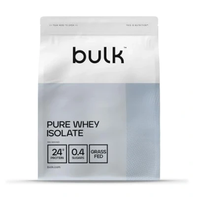Obrázek Bulk Pure Whey Protein Isolat 90, proteinový práškový koktejl, prášek, mátová čokoláda, 2,5 kg