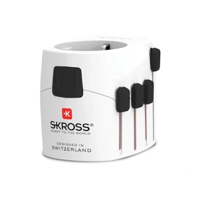 Obrázek SKROSS Cestovní adaptér PRO 7 A, bílý