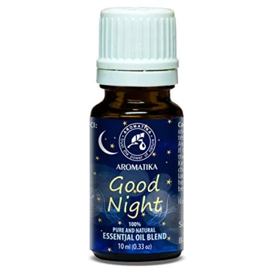 Obrázek směs vůní Dobrý spánek 10 ml aroma Dobrou noc s éterickým levandulovým olejem a šalvějovým vonná kompozice nejlepší pro sladký sen difuzér lampa