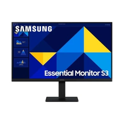 Obrázek Samsung 27 palců Essential S3 S30GD, Full HD 1080p (1920 x 1 080), PC monitor, obrazovka, 100 Hz, IPS panel, Game Mode, Off Timer Plus, Eye Saver Flicker Free, LS27D304GAUXEN