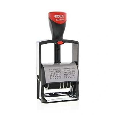 Obrázek Colop 2355102000 razítko s datem slovního pásma 2000/WD 43 x 10 mm polštář černý