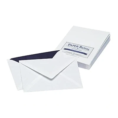 Obrázek Rössler 2031831009 Paper Royal balení obálek s Sf., DIN C6, 20 kusů, bílé žebrované