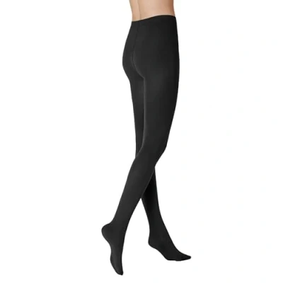 Obrázek KUNERT Dámské punčocháče Sensual Cotton hřejivé 130 DEN, Black 0070