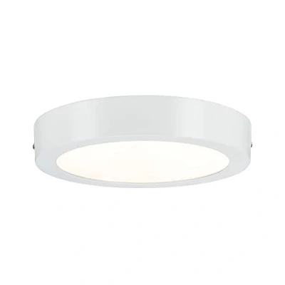 Obrázek Paulmann 70642 LED panel Lunar, kulatý, 220 mm, 15,5 W, 230 V, bílá, matná, hliník, stropní svítidlo, svítidlo