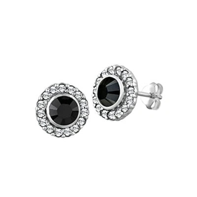 Obrázek Elli Dámské náušnice elegantní stříbro 925, Fazetový brus, Krystal Swarovski