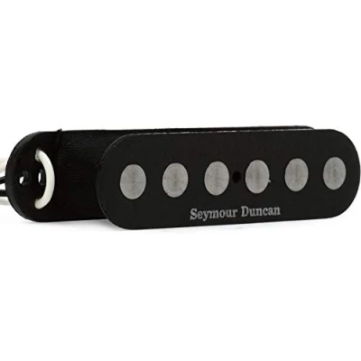 Obrázek Seymour Duncan SSL 4 Single Series Quarter Pound Flat Strat bez mikrofonu s kapucí pro elektrickou kytaru, černý