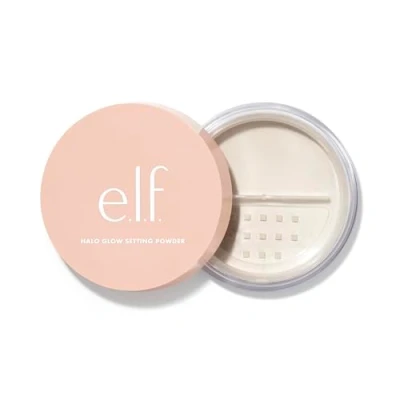 Obrázek e.l.f. Halo Glow Setting Powder, Seidig, Verwischend, Glättet, Minimiert Poren Und Feine Linien, Erzeugt Einen Weichen Fokus Effekt, Halbmattes Finish, Vegan &amp; Tierversuchsfrei, Light, 6,8 g