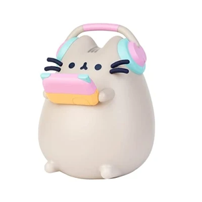 Obrázek Grupo Erik noční lampa dětské světlo kočka Pusheen na psací stůl, s oficiální licencí, Pusheen, 11 x 16 7 cm