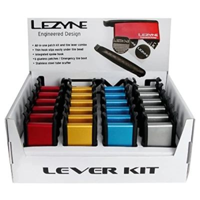 Obrázek LEZYNE Lever Box Repair Kit Tool Sets, Multi Colour, 24 Pieces