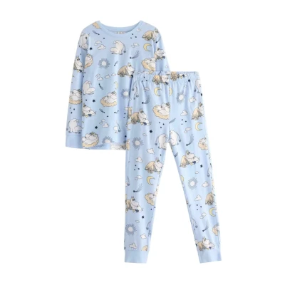 Obrázek Lindex SET Pyžamová sada pro děti, Velikost: 92, Light blue