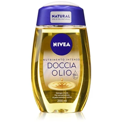 Obrázek NIVEA Intensiv pflegendes Duschöl 6 x 200 ml, Duschgel auf Basis natürlicher Öle, für weiche und genährte Haut