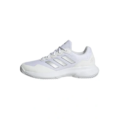 Obrázek adidas Performance Gamecourt 2 Tenisové boty na všechny povrchy cloud white silver metallic white, Ženy, Velikost: 44