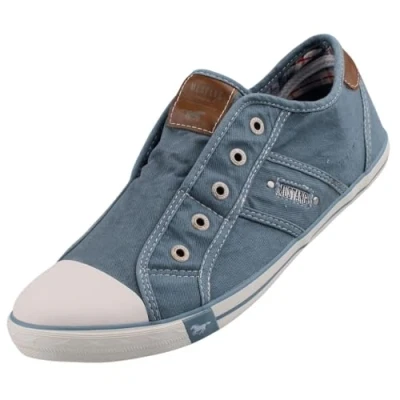 Obrázek MUSTANG Dámské tenisky 1099 401 706 Slip On Sneaker, Blankytně modrá