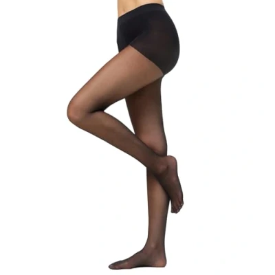Obrázek Nur Die Goodbye Laufmaschen 20 DEN Strumpfhose vermeiden transparent Fein matte Optik Damen, černá