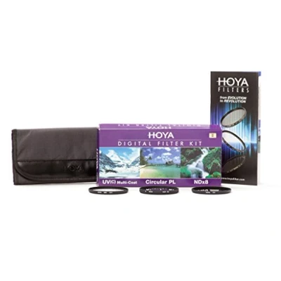 Obrázek Hoya Sada digitálních filtrů II 82 mm Pol Cirkular/NDX8/HMC UV černá