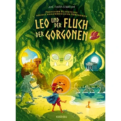 Obrázek Professor Blausteins höchst ungewöhnliche Vorfahren (Band 2) Leo und der Fluch Gorgonen: Graphic Novel Reihe für Jungen Mädchen ab 6 Jahren mit mythologischen Abenteuern