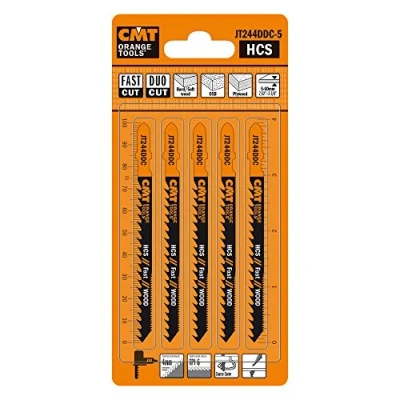 Obrázek CMT ORANGE TOOLS JT244DDC 5 STICHSÄGEBLÄTTER &#039;&#039;DUO&#039;&#039;HCS 100X4 5.2X6TPI