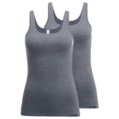 Obrázek Skiny Advantage 2 PACK Tílko, Ženy, Velikost: 36, Anthracite melange