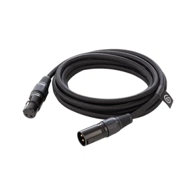 Obrázek Elgato XLR Cable Geschirmtes Mikrofonkabel für Studioaufnahme und Liveproduktion, vergoldete Kontakte, Stecker auf Buchse, Mikrofonpegel symmetrischen analogen Line Pegel, 3 m