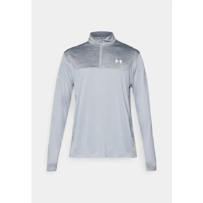 Obrázek Under Armour TECH ZIP Top s dlouhým rukávem, Muži, Velikost: XL, Carbon heather