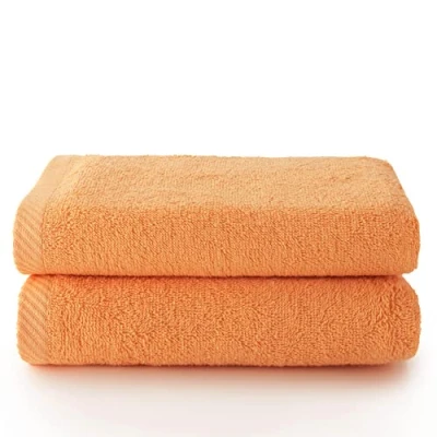 Obrázek Top Towels 2 teiliges Handtuch Set, Badetücher, 100% Baumwolle, 400 g/m², 100 x 50 cm