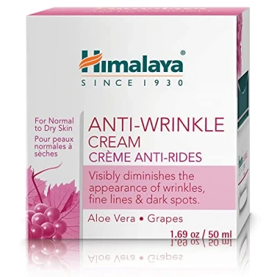 Obrázek Himalaya Anti Wrinkle Cream, Reduces Fine Lines and Age Spots, 50 ml