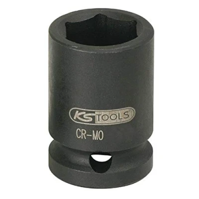 Obrázek KS Tools 515.1012 1/2&quot; šestihranná nástrčná hlavice s šestihranem, krátká, 12 mm